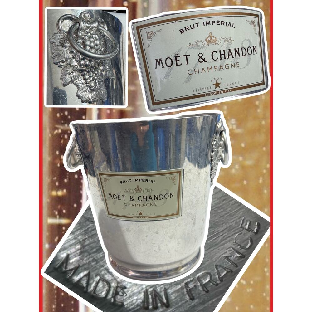 VINTAGE Moët & Chandon Champagne Ice Bucket — Made in France